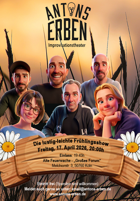 Anton Erben treten auf